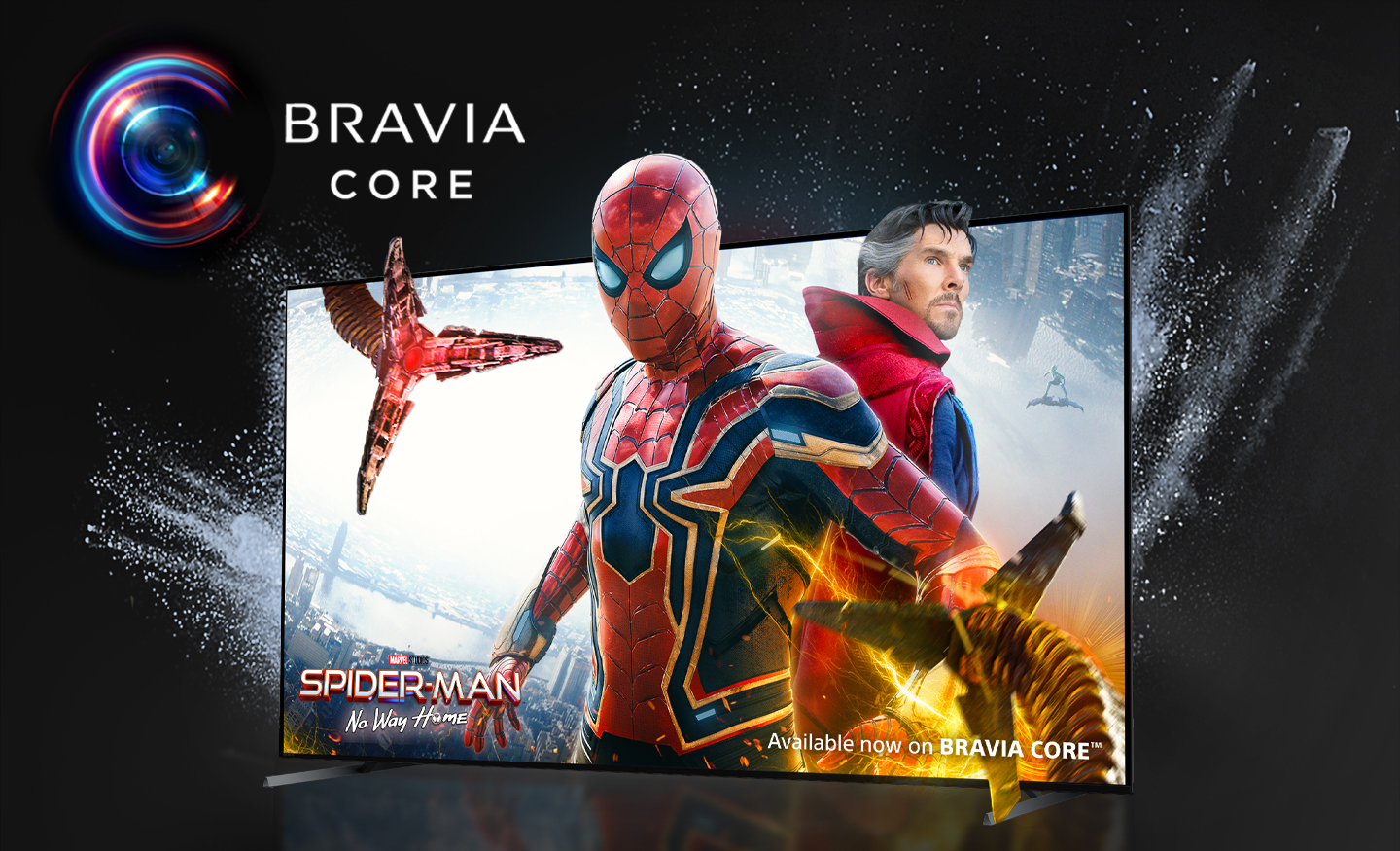 Bravia Core Streaming Service with Pure Stream.